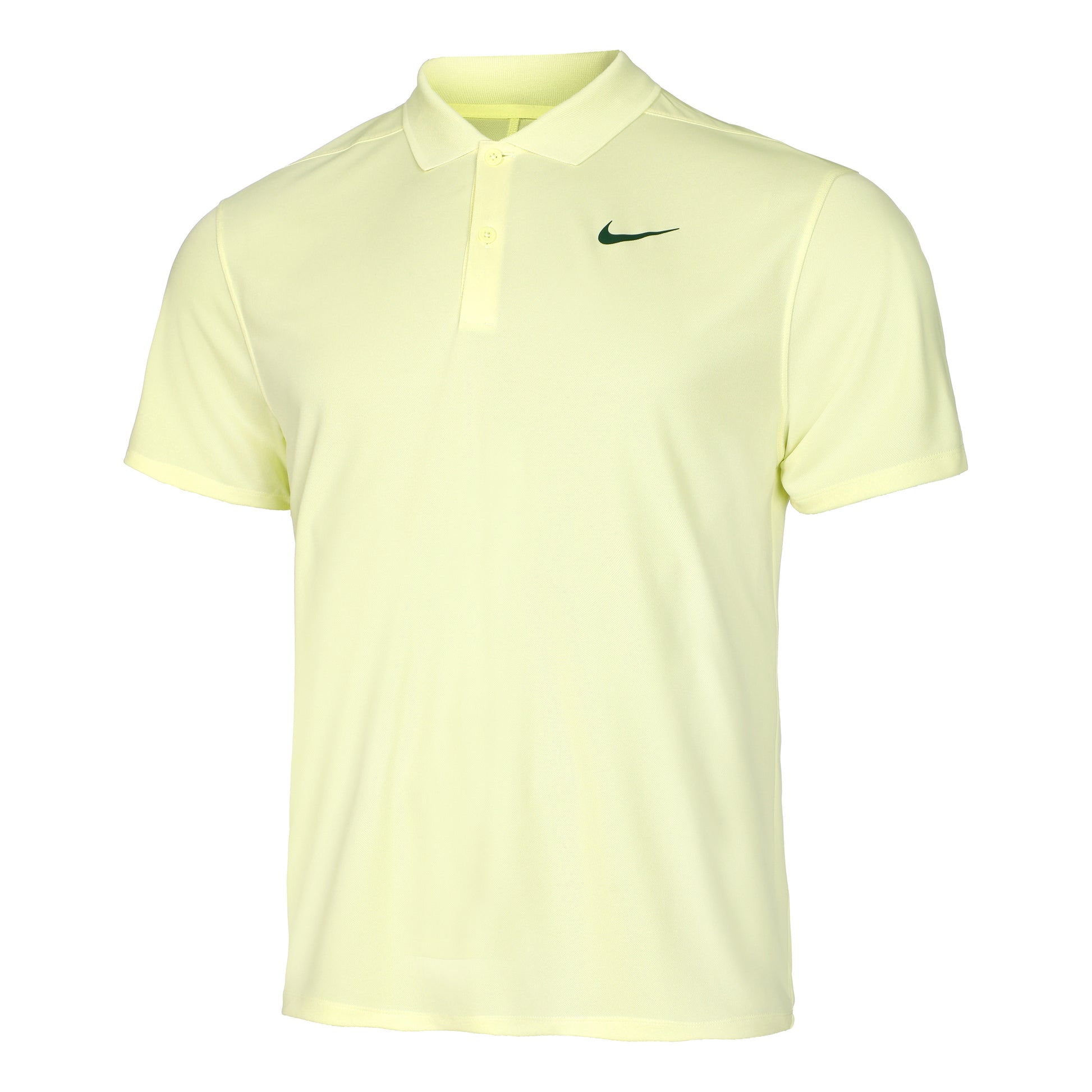 Nike Dri-Fit Victory Court Pique Polo Uomini - verde chiaro,