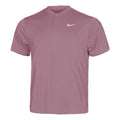 Dri-Fit Court Blade Solid Polo Uomini - rosa antico,