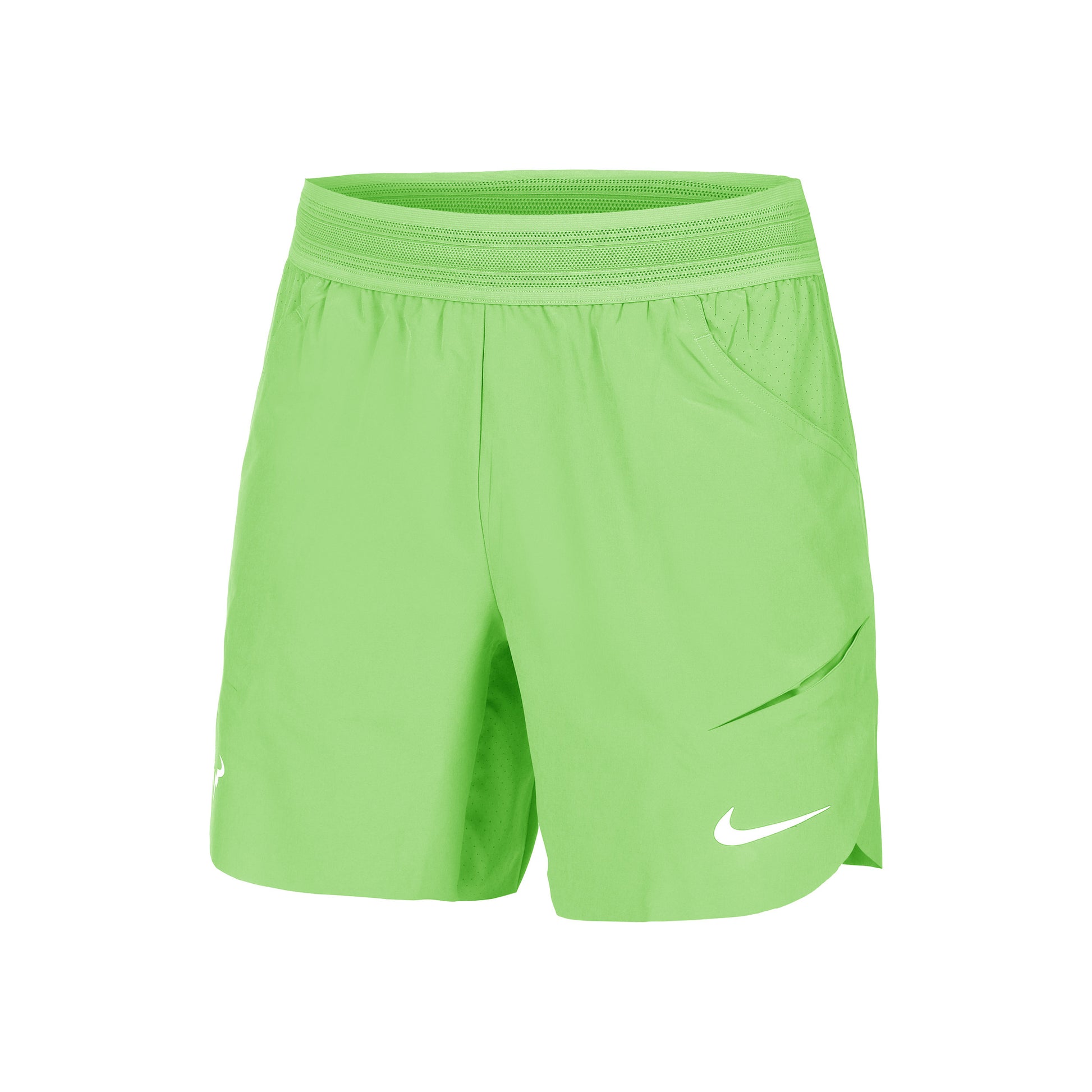 Nike Dri-Fit RAFA MNK 7in Pantaloncini Uomini - verde neon,