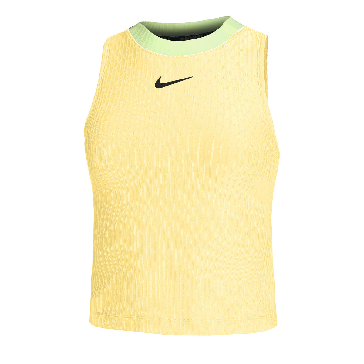 Nike Court Dri-Fit Slam Canottiera Donna - giallo limone,