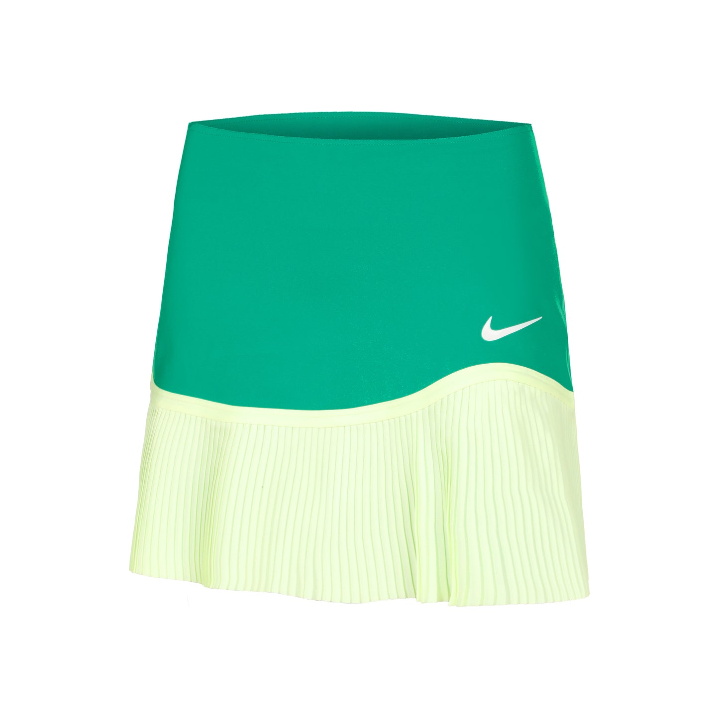 Nike Dri-Fit Advantage Pleated Gonna Donna - verde, verde chiaro