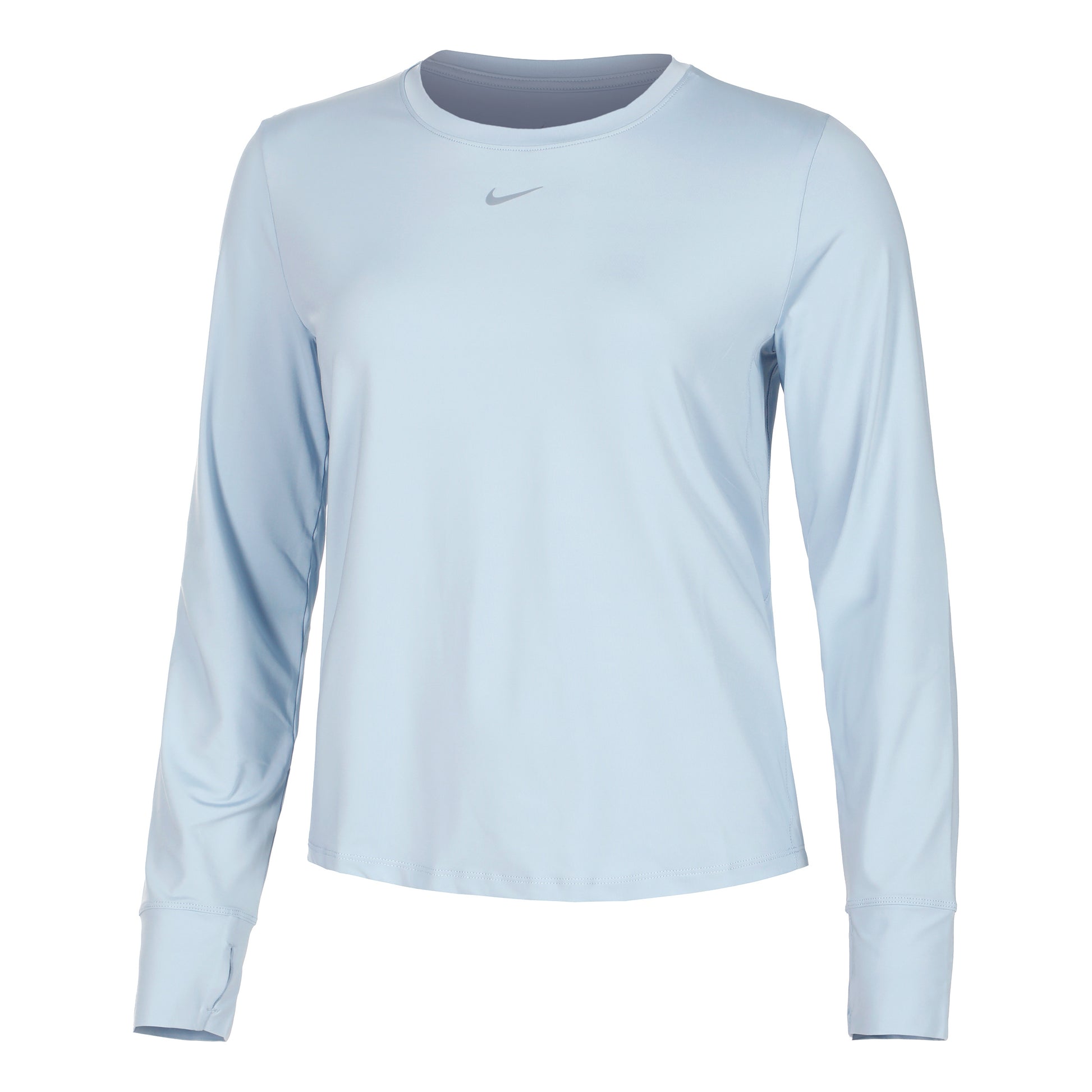 Nike One Classic Dri-Fit Manica lunga Donna - blu chiaro,