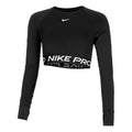 Pro Dri-Fit 365 Crop Manica lunga Donna - nero,