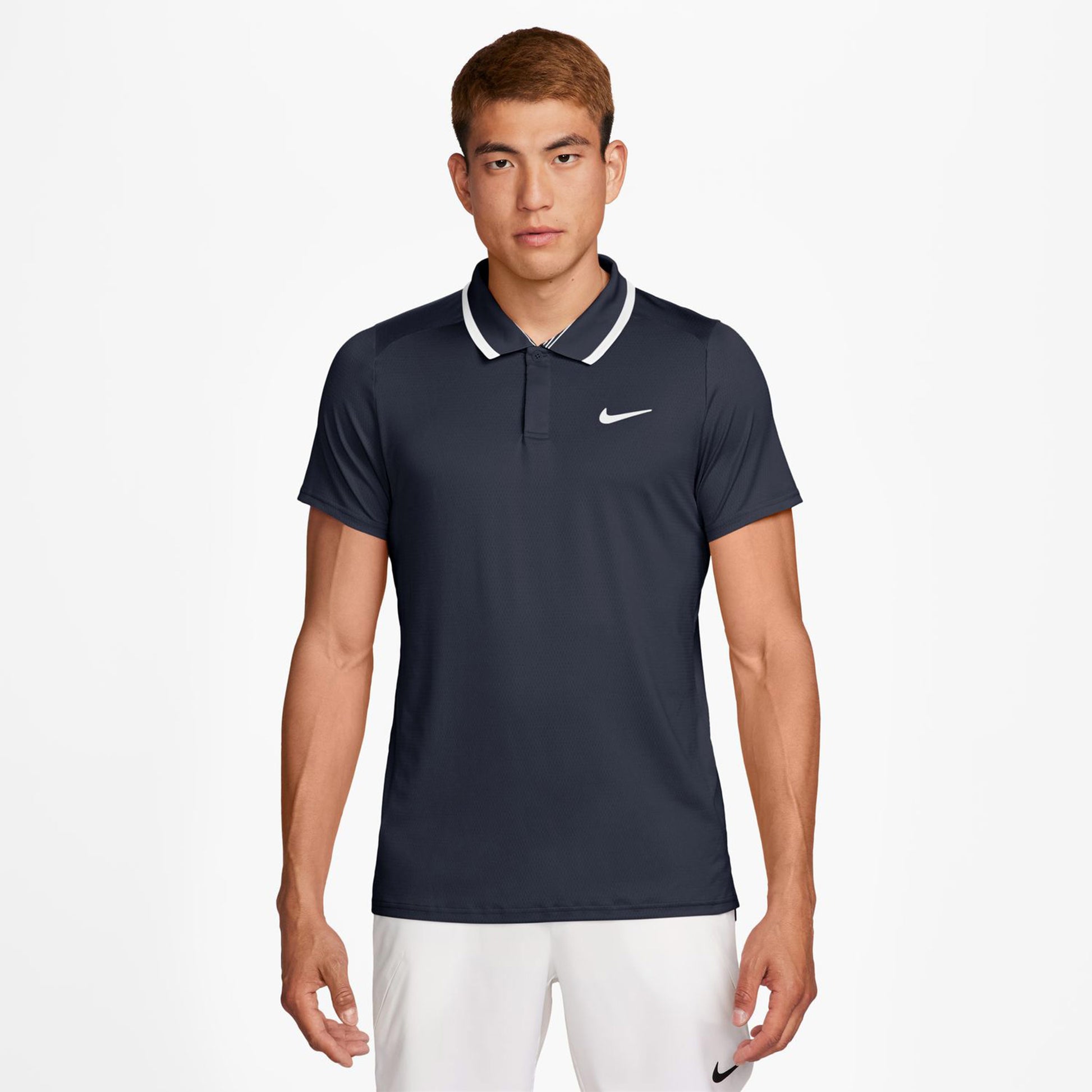 Nike Court Dri-Fit Advantage Polo Uomini-Blu Scuro