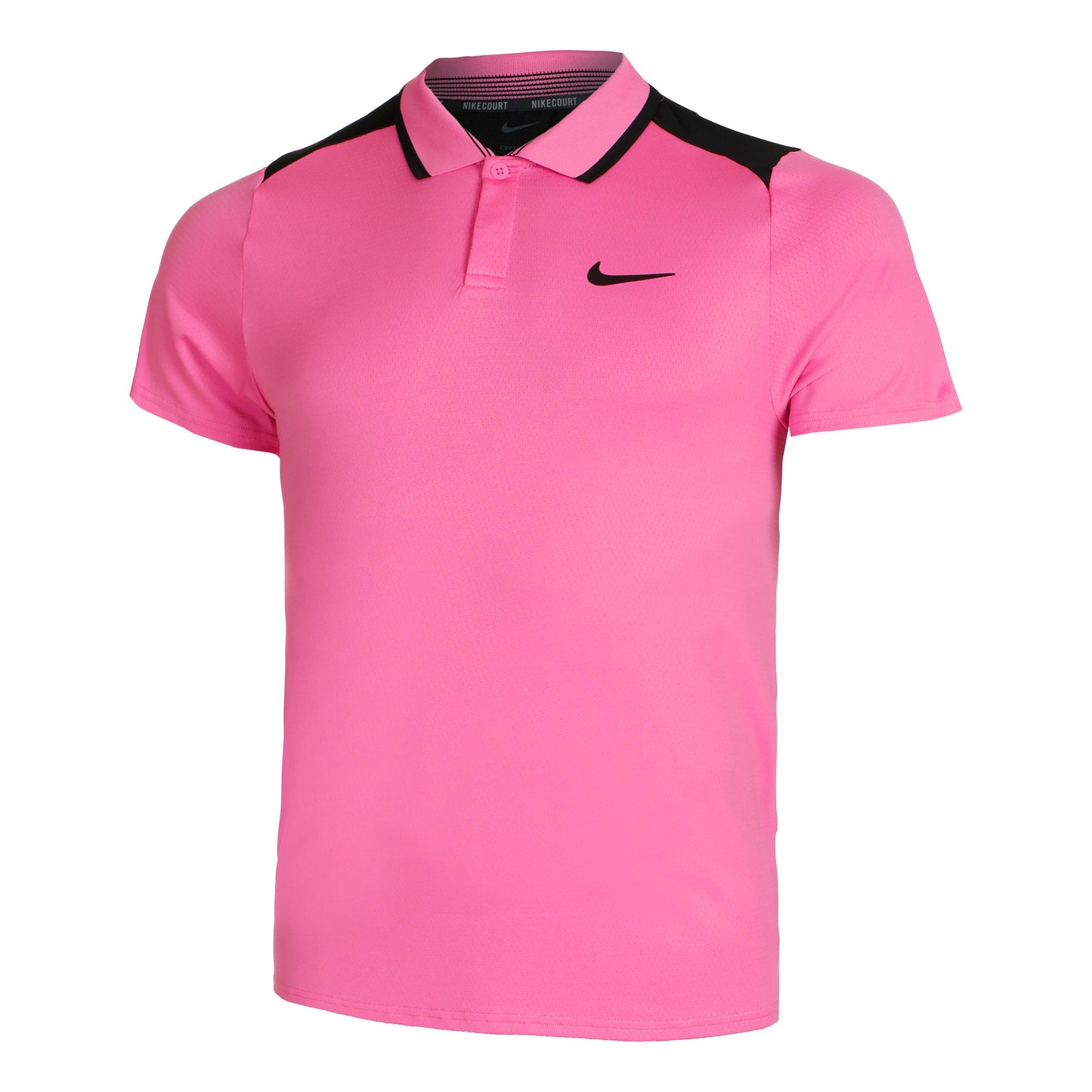 Nike Court Dri-Fit Advantage Polo Uomini - rosa, nero