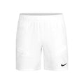 Court Dri-Fit Advantage 7in Pantaloncini Uomini-Bianco