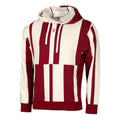 Court Dri-Fit Heritage Fleece Felpa con cappuccio Uomini - rosso, crema