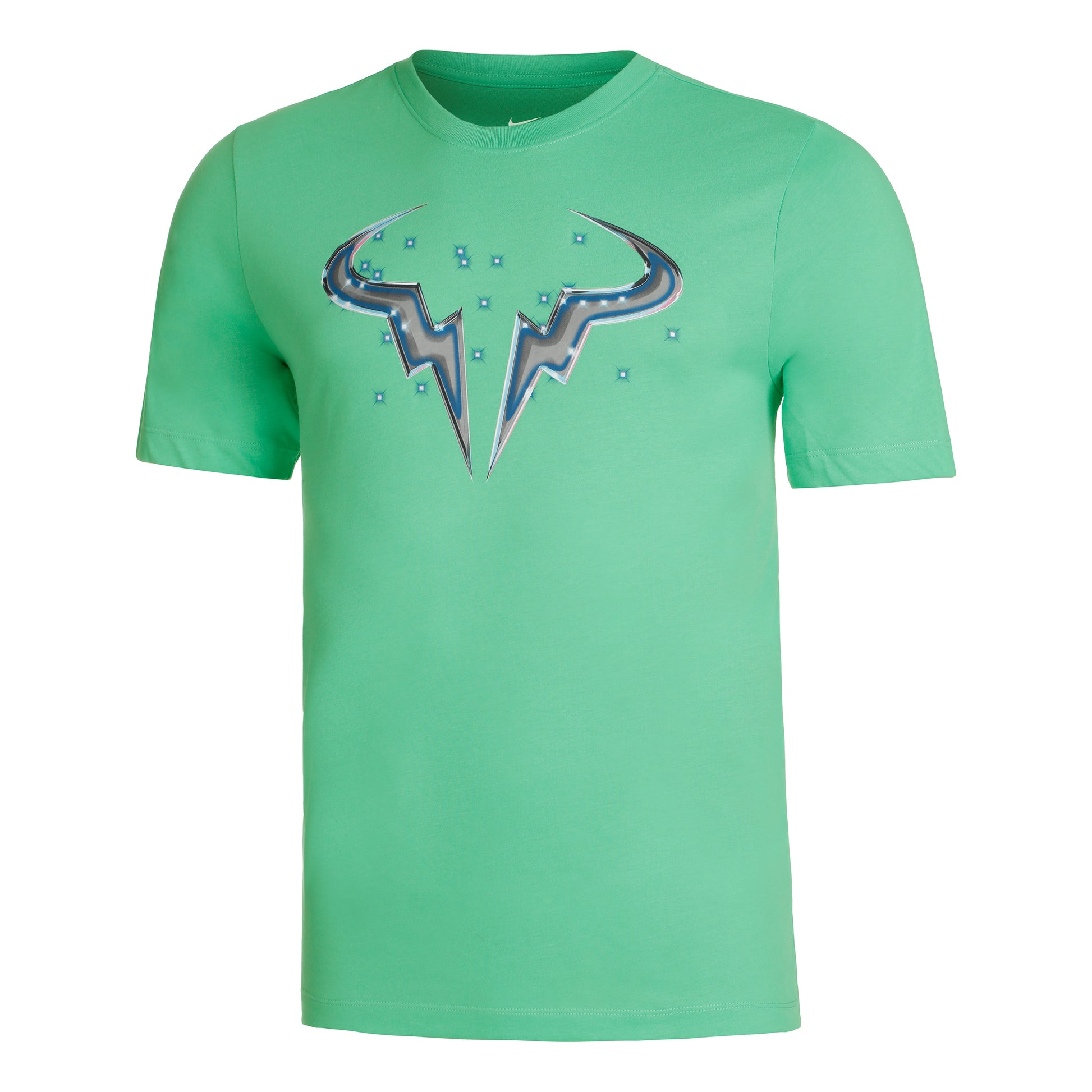 Nike RAFA Court Dri-Fit Maglietta Uomini-Verde Chiaro