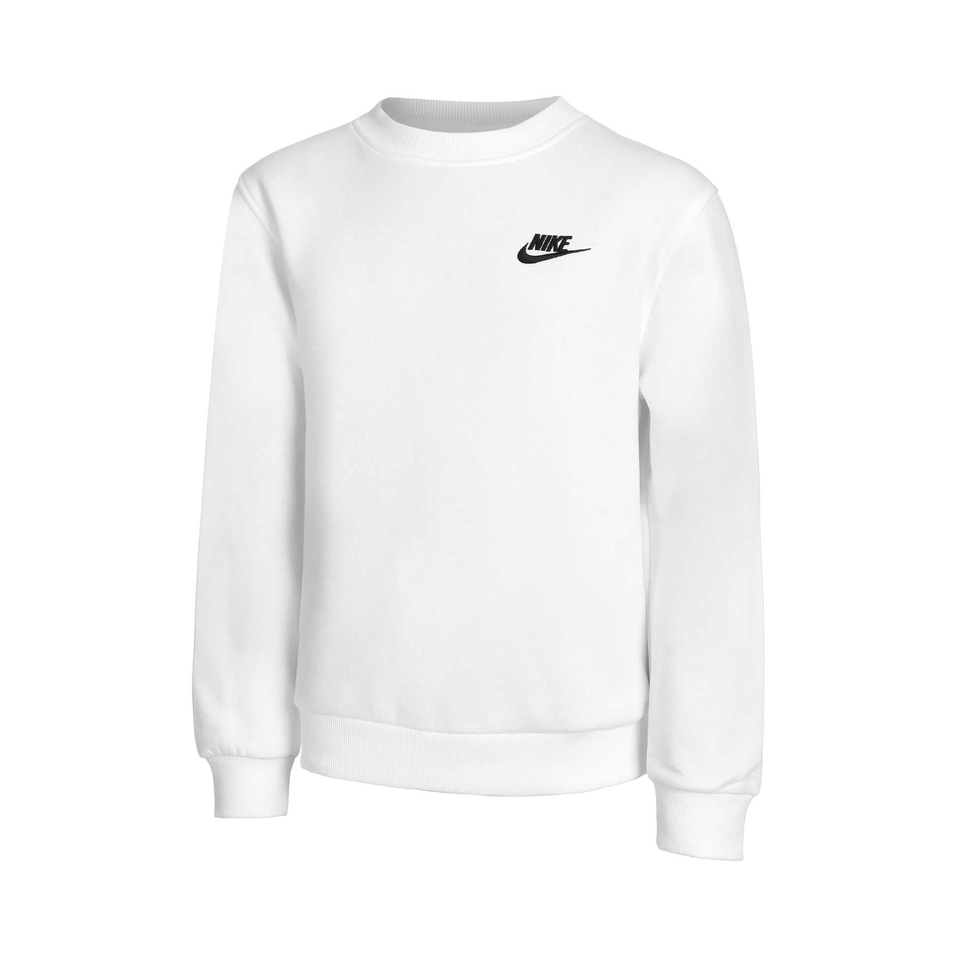 Nike Club Fleece Manica lunga Bambini - bianco,