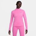 Dri-Fit Pacer 1/4-Zip Manica lunga Donna - rosa,