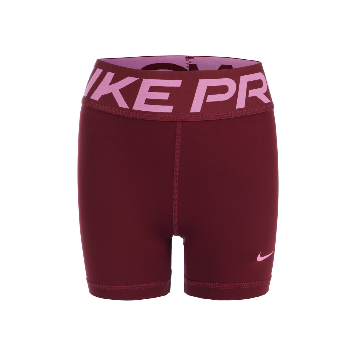 Nike Dri-Fit  Pantaloncini Ragazze - rosso scuro,