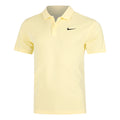 Dri-Fit Victory Court Solid Polo Uomini - giallo, nero