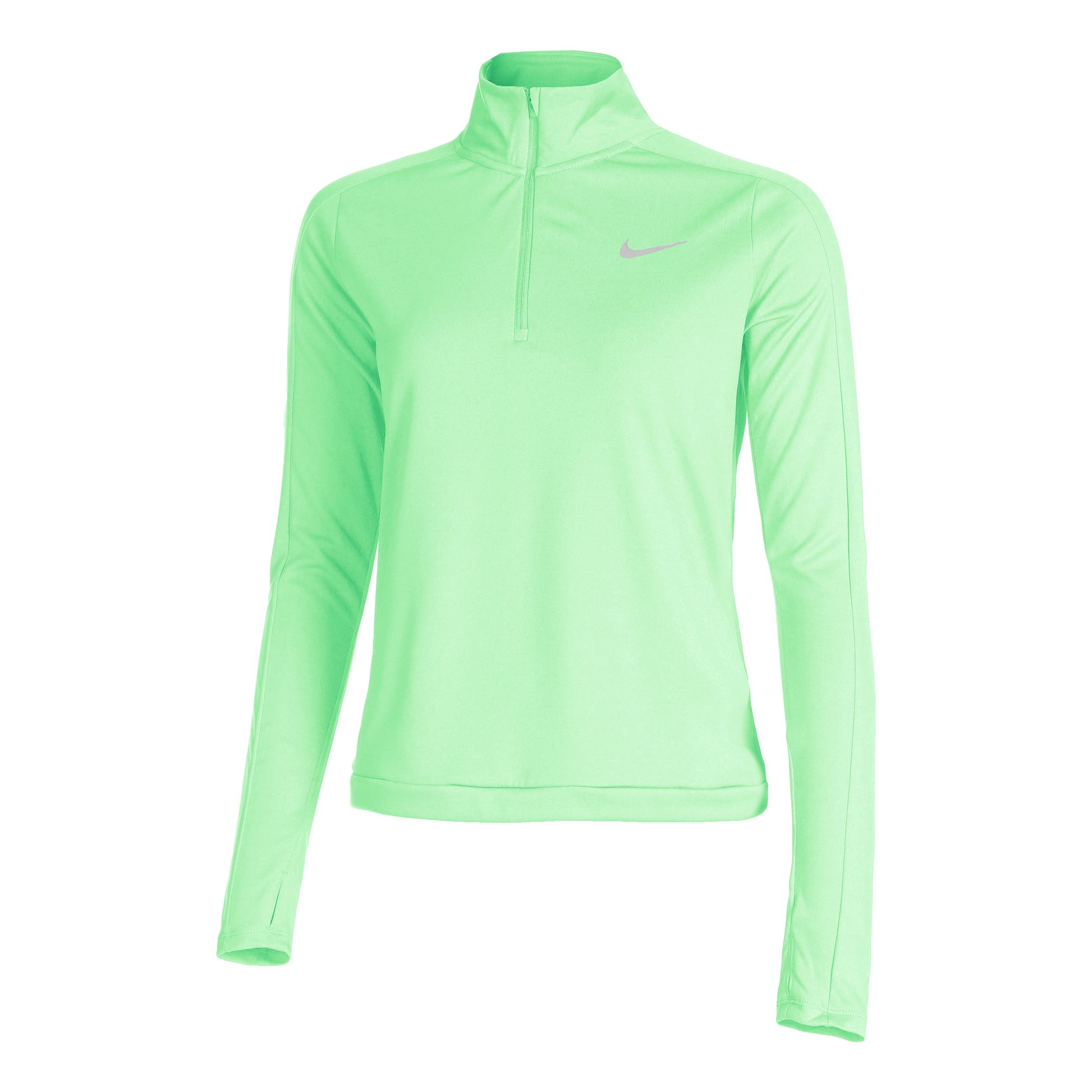 Nike Dri-Fit Pacer 1/4-Zip Manica lunga Donna - mint,