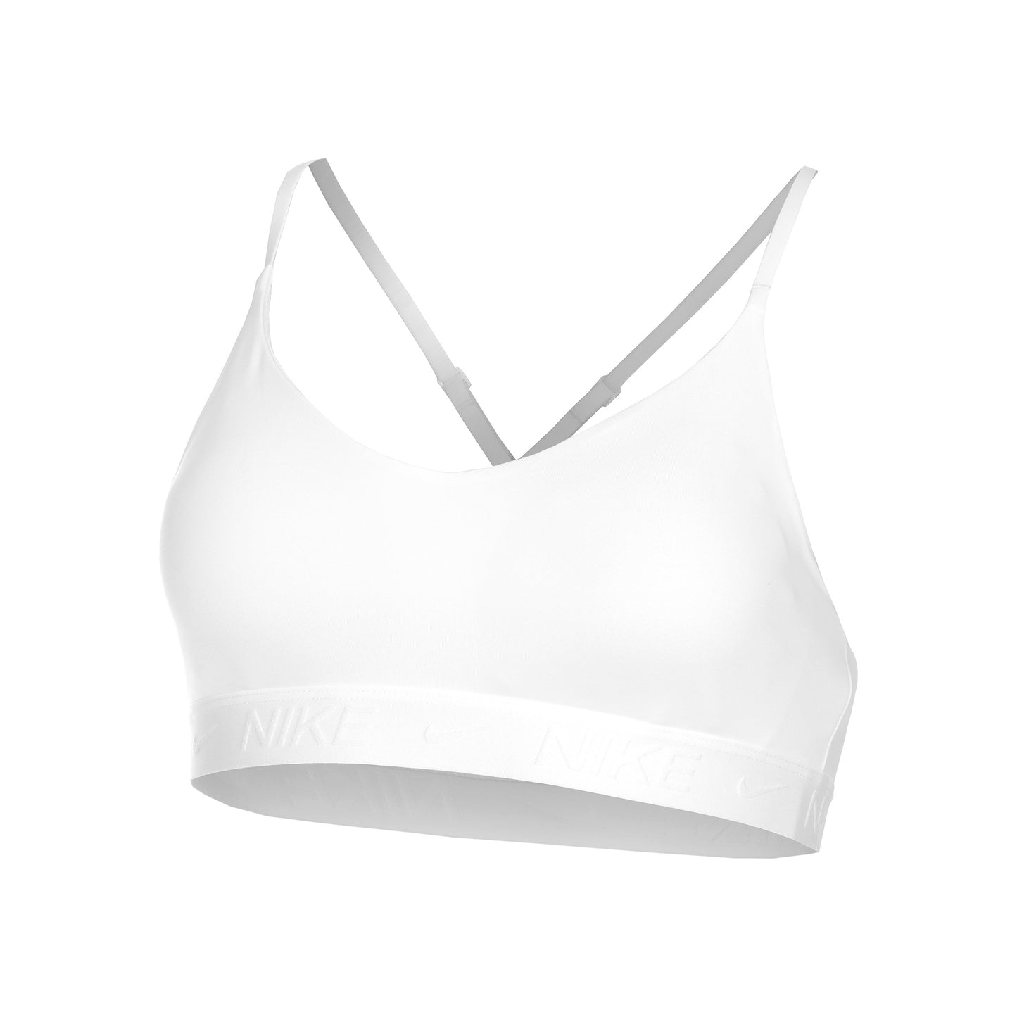 Nike Dri-Fit INDY Light Support Reggiseni sportivi Donna - bianco
