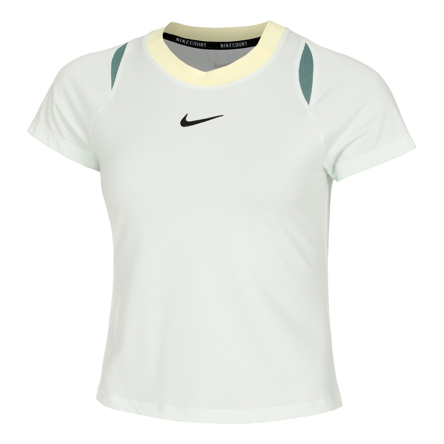Nike Court Dri-Fit Advantage Maglietta Donna - verde chiaro,