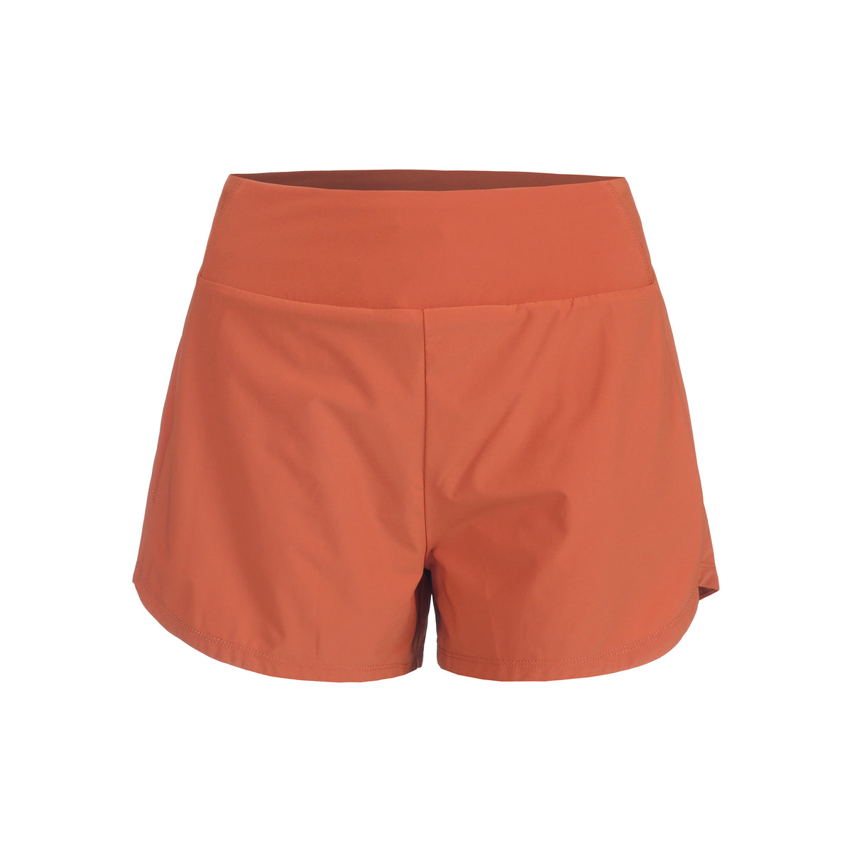 Nike Dri-Fit Bliss Fitness High-Waisted 3in Pantaloncini Donna - marrone,