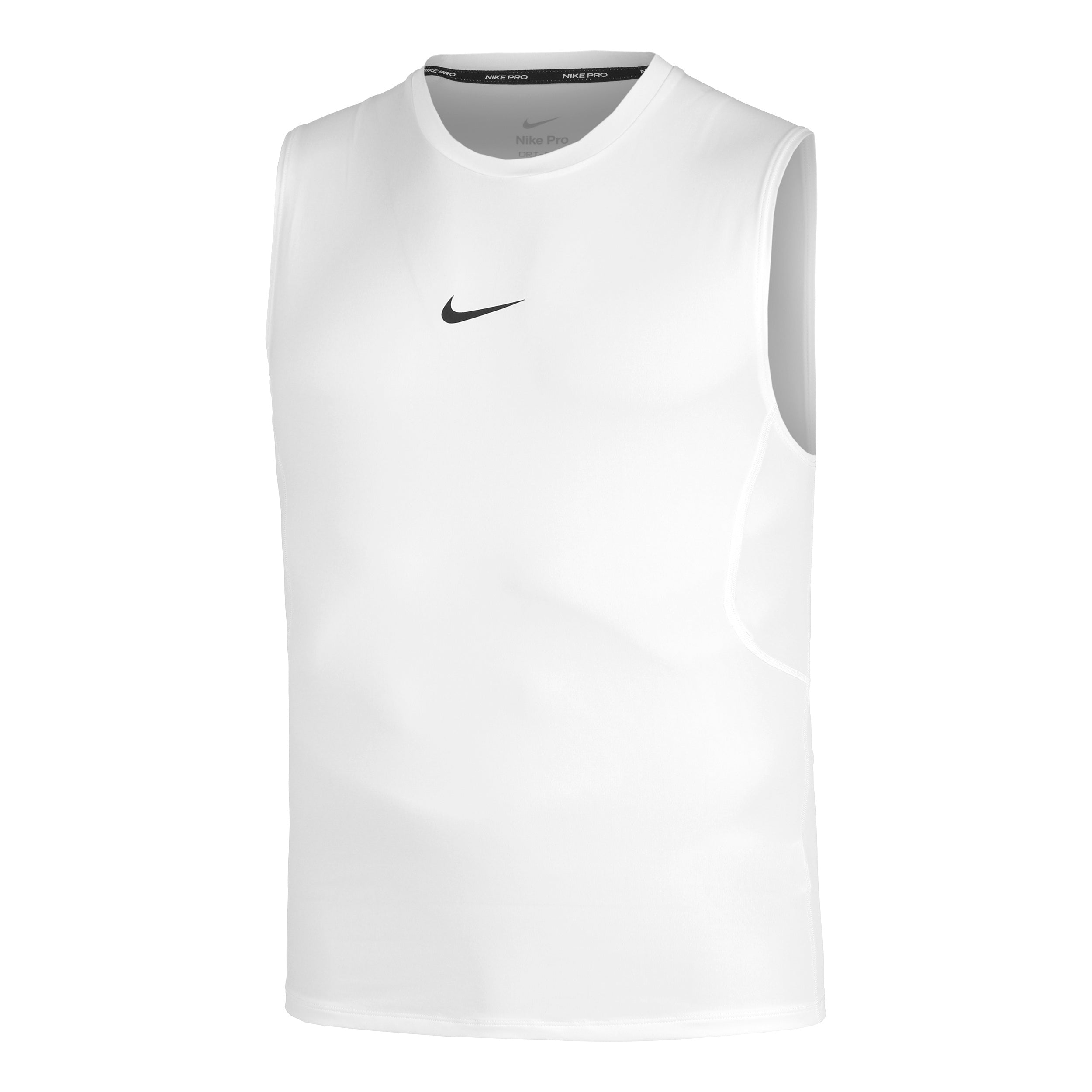 Nike Dri-Fit Pro Tight Fitness Canottiera Uomini-Bianco