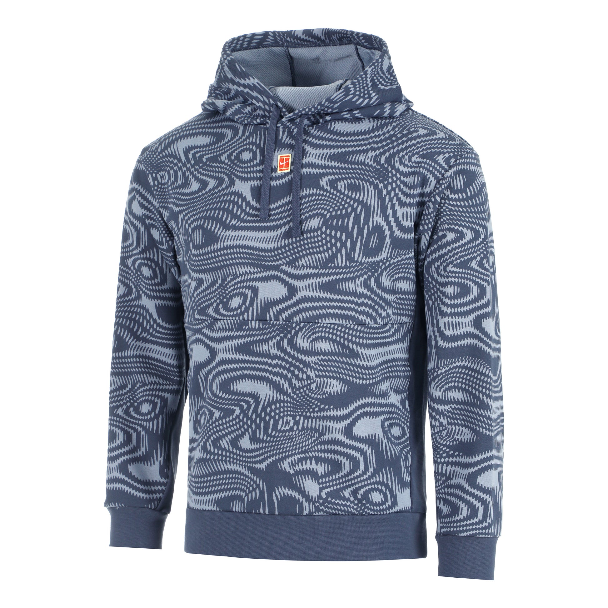 Nike Dri-Fit Heritage Fleece Felpa con cappuccio Uomini - blu,
