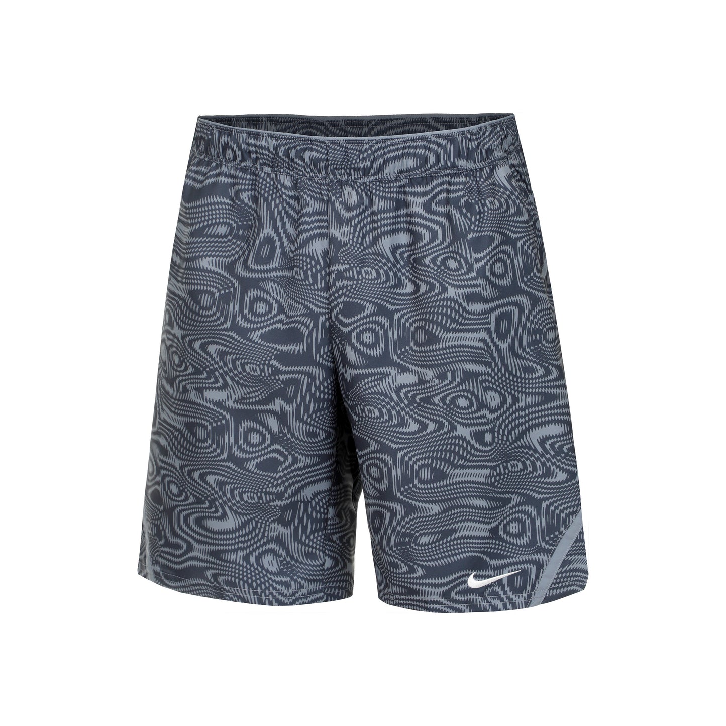 Nike Court Victory Dri-Fit 9in AOP Pantaloncini Uomini - blu scuro,