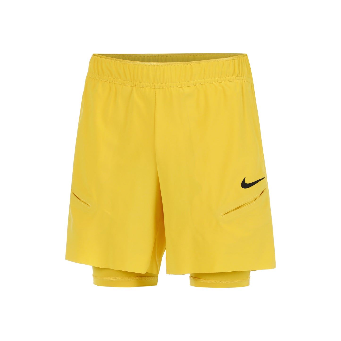Nike Dri-Fit Court Slam Pantaloncini Uomini - giallo, arancione