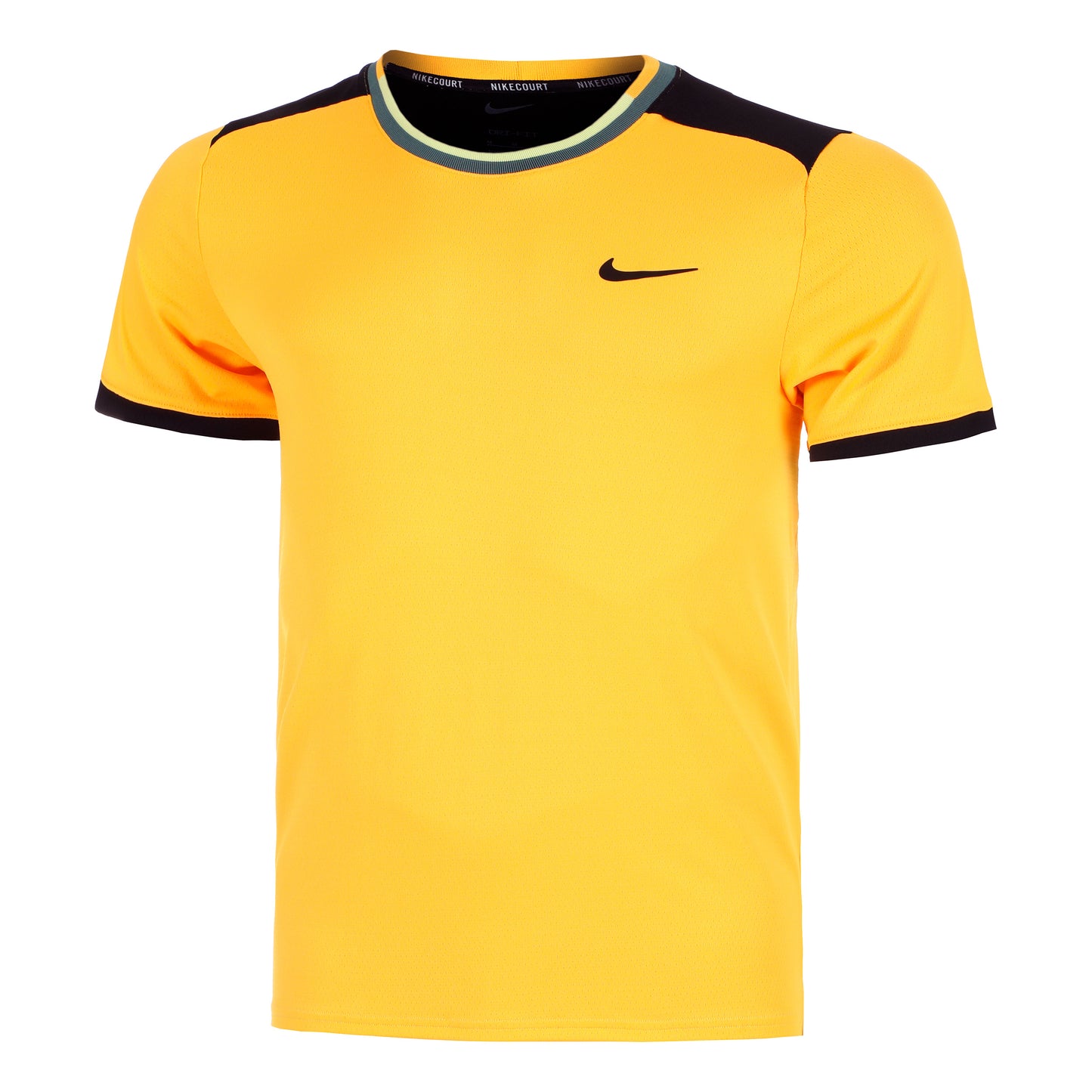 Nike Court Dri-Fit Advantage Maglietta Uomini - arancione, nero