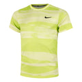 Dri-Fit Advantage Print Maglietta Uomini - giallo,