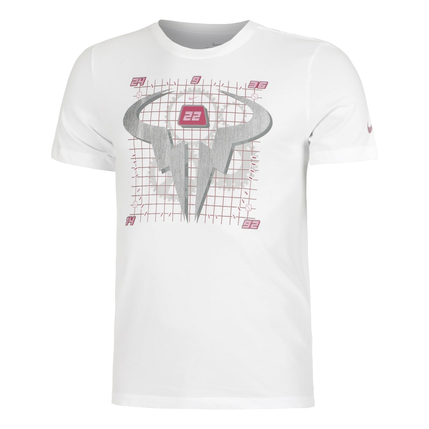 Nike Dri-Fit Rafa OC Maglietta Uomini - bianco, multicolore