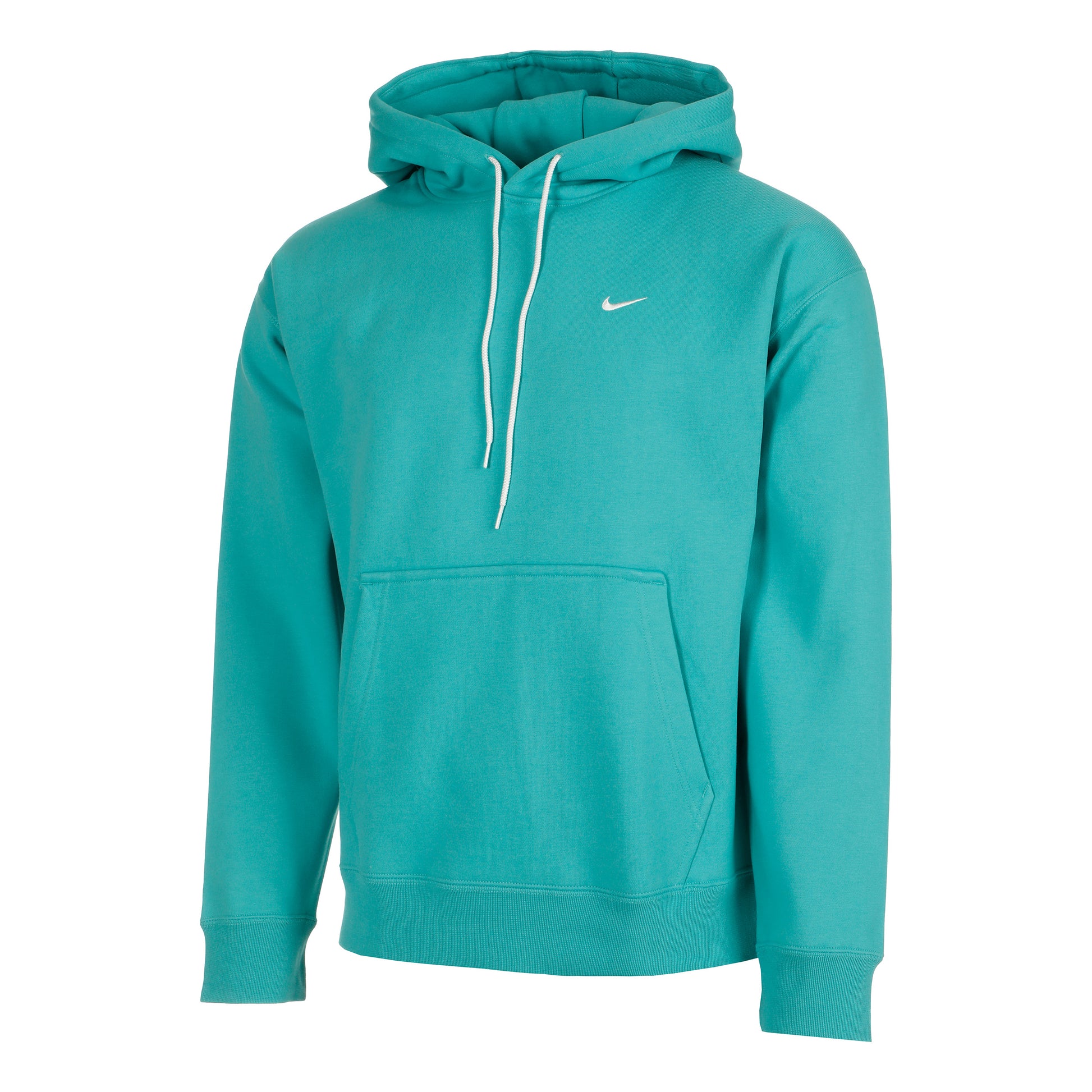 Nike Solo Swoosh Felpa con cappuccio Uomini - turchese,