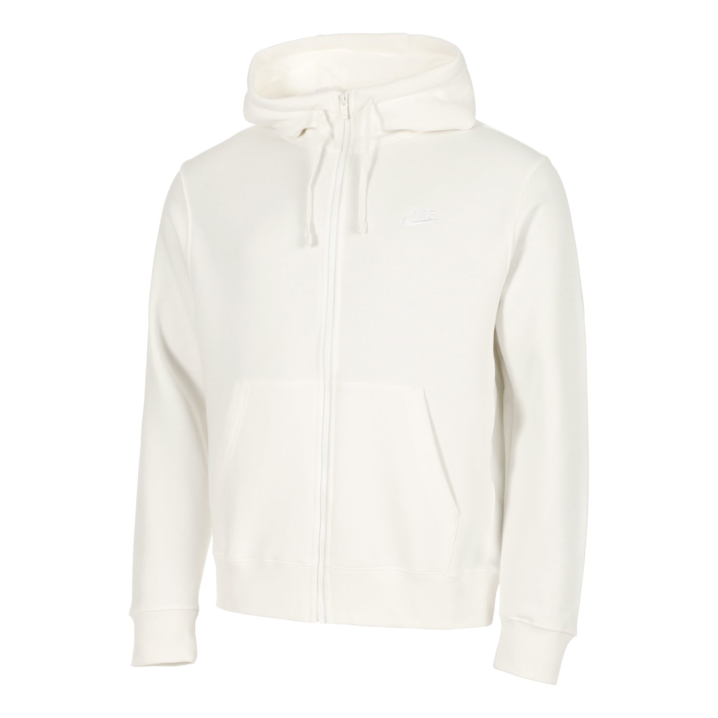 Nike Sportswear Club Full Zip Felpa Uomini - crema, bianco