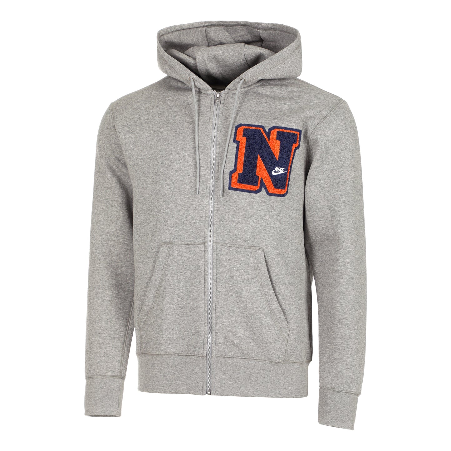 Nike Club Full Zip Felpa Uomini - grigio,
