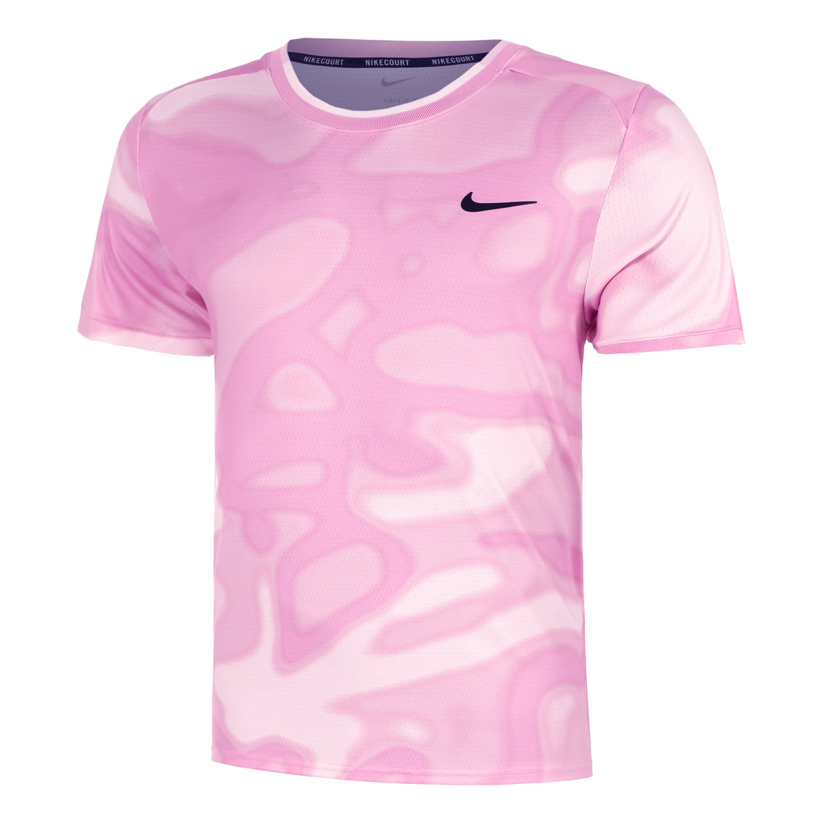 Nike Court Dri-Fit Advantage Print Maglietta Uomini-Rosa,Rosa