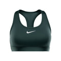 Swoosh Medium Reggiseni sportivi Donna - verde scuro, bianco