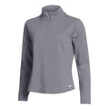 Dri-Fit One Standard Half-Zip Manica lunga Donna - grigio,