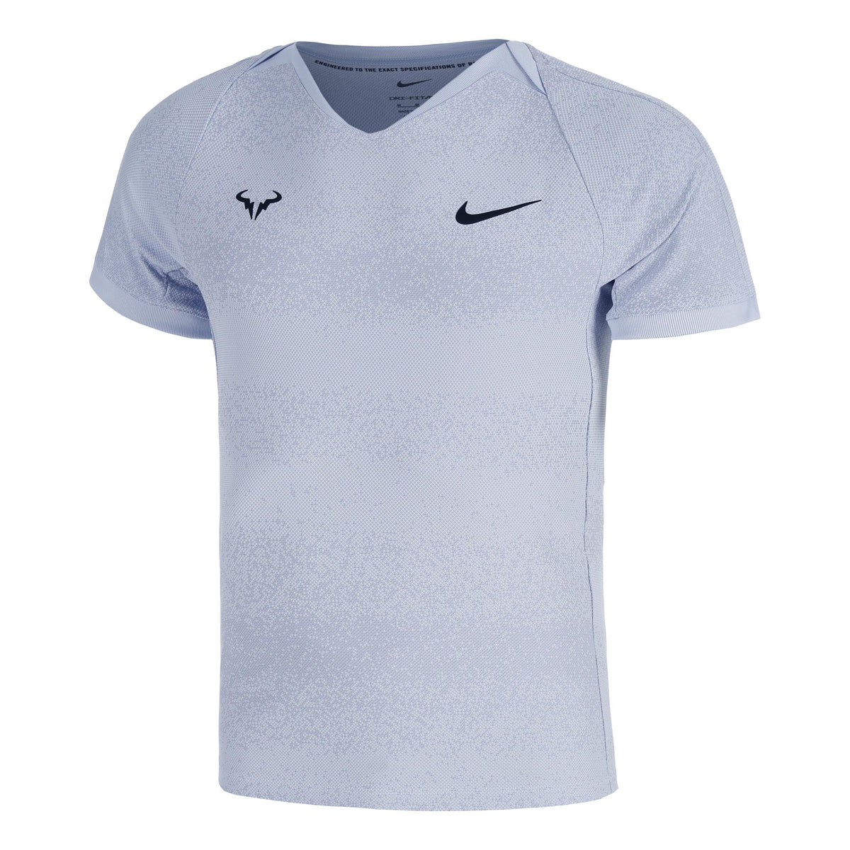 Nike Rafa Court Dri-Fit Advantage Maglietta Uomini-Grigio-blu