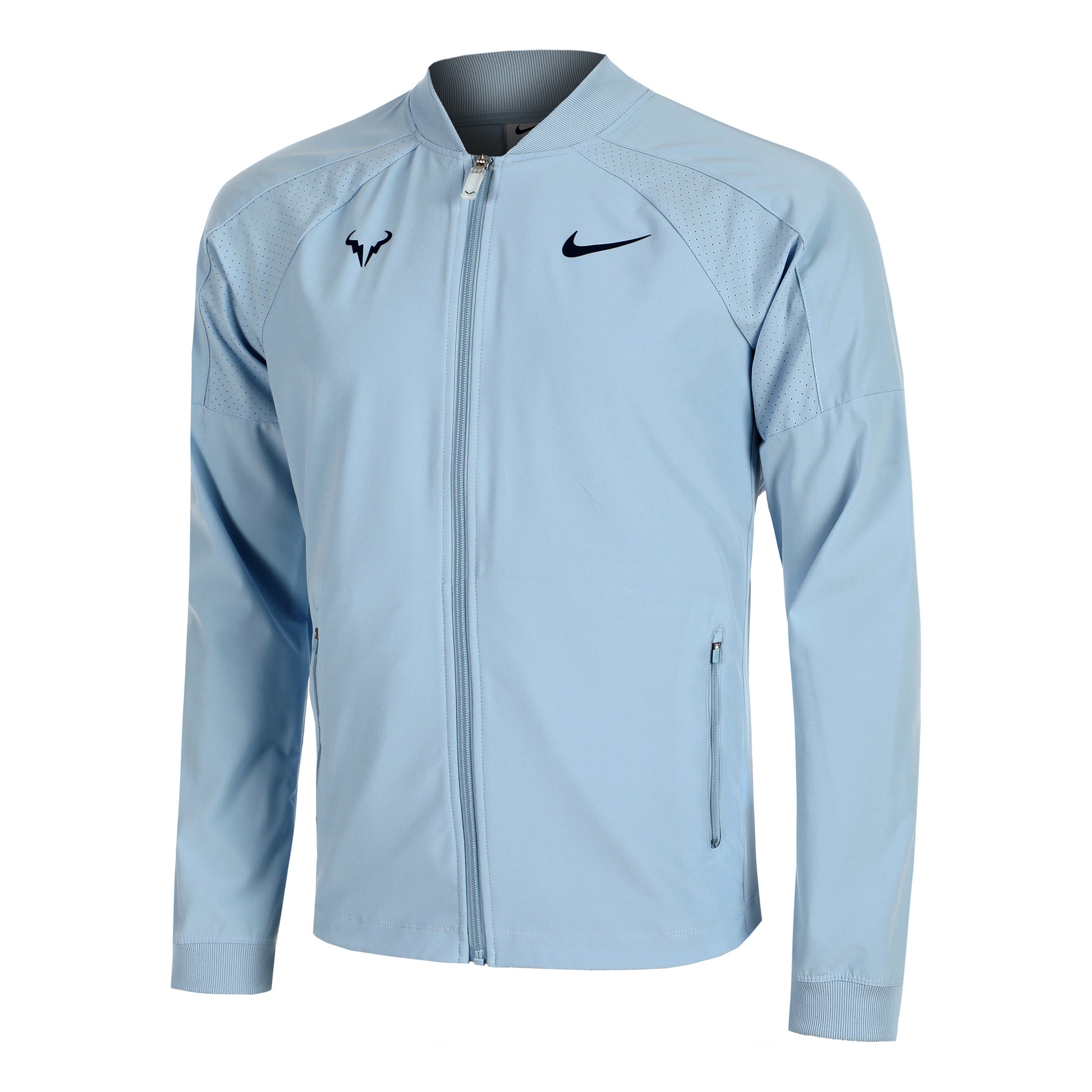 Nike Dri-Fit RAFA MNK Giacca da allenamento Uomini - blu chiaro, nero