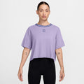 Dri-FIT Heritage Crop Maglietta Donna - viola,