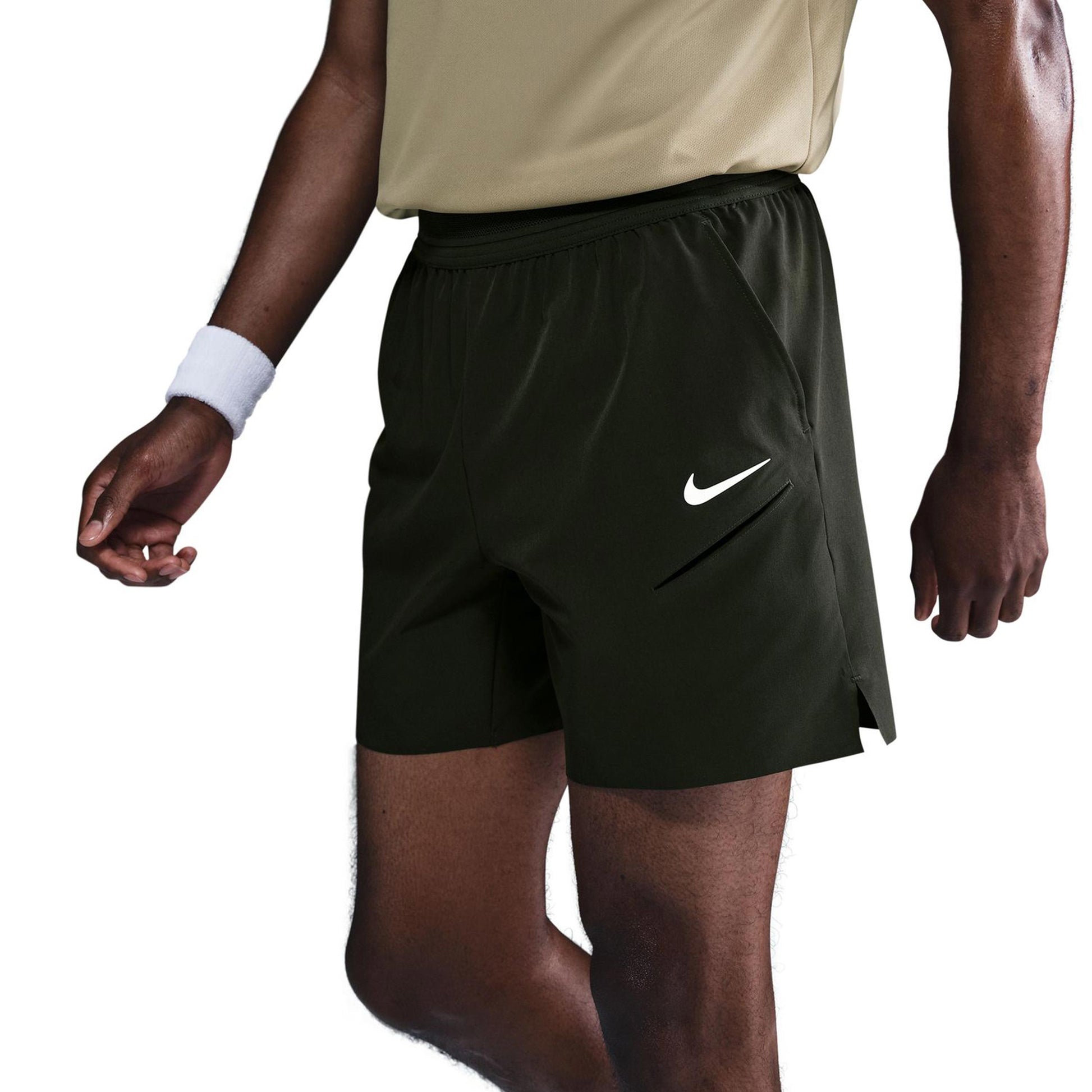 Nike Court Dri-FIT Slam Pantaloncini Uomini-Verde Scuro