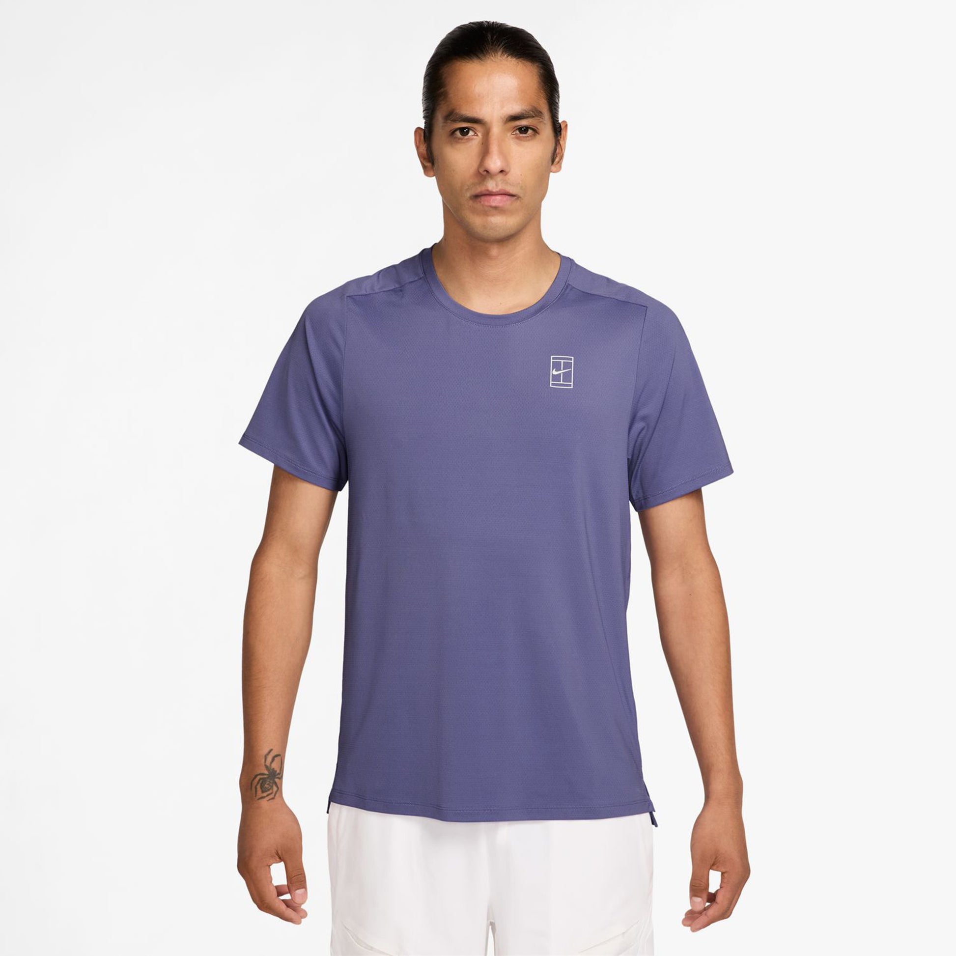 Nike Court Dri-FIT Advantage Canottiera Uomini - lilla,