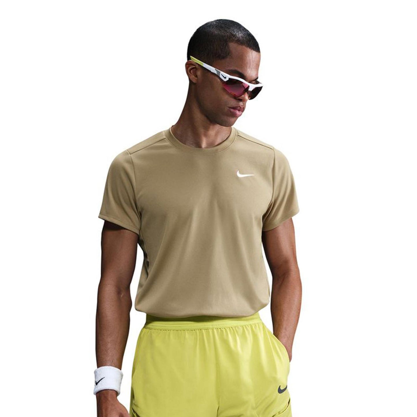 Nike Court Dry Victory Maglietta Uomini-Beige