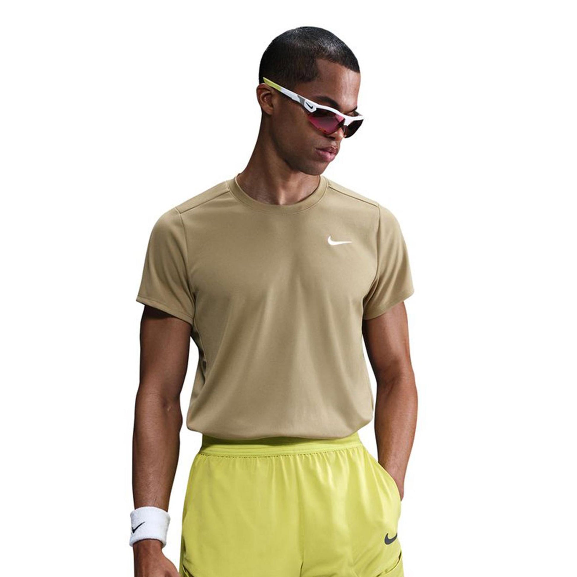 Nike Court Dry Victory Maglietta Uomini-Beige