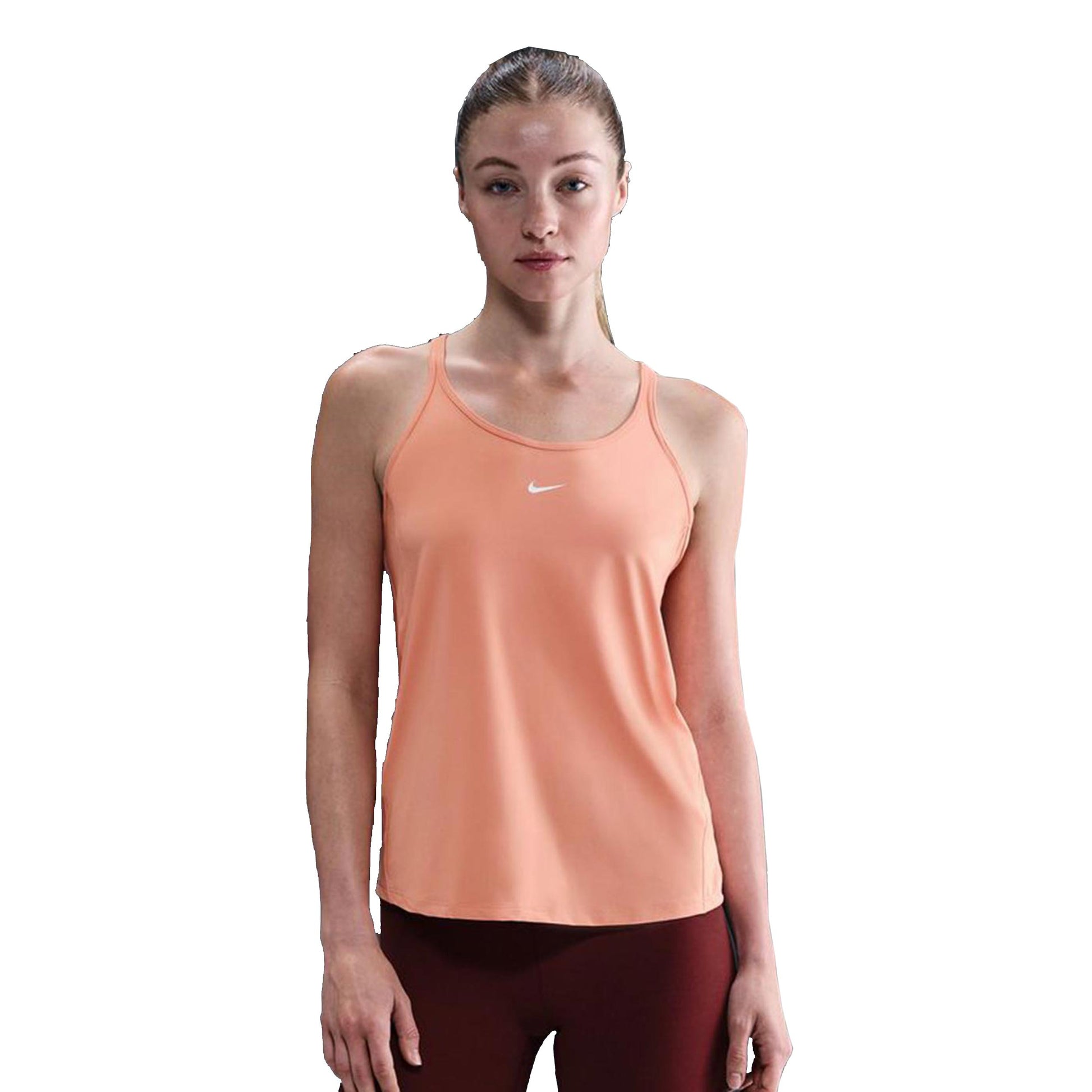 Nike One Dri-FIT Strappy Canottiera Donna-Albicocca