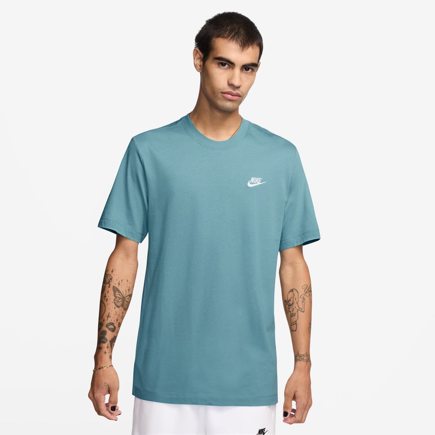 Nike Sportswear Club Maglietta Uomini - grigio-blu,