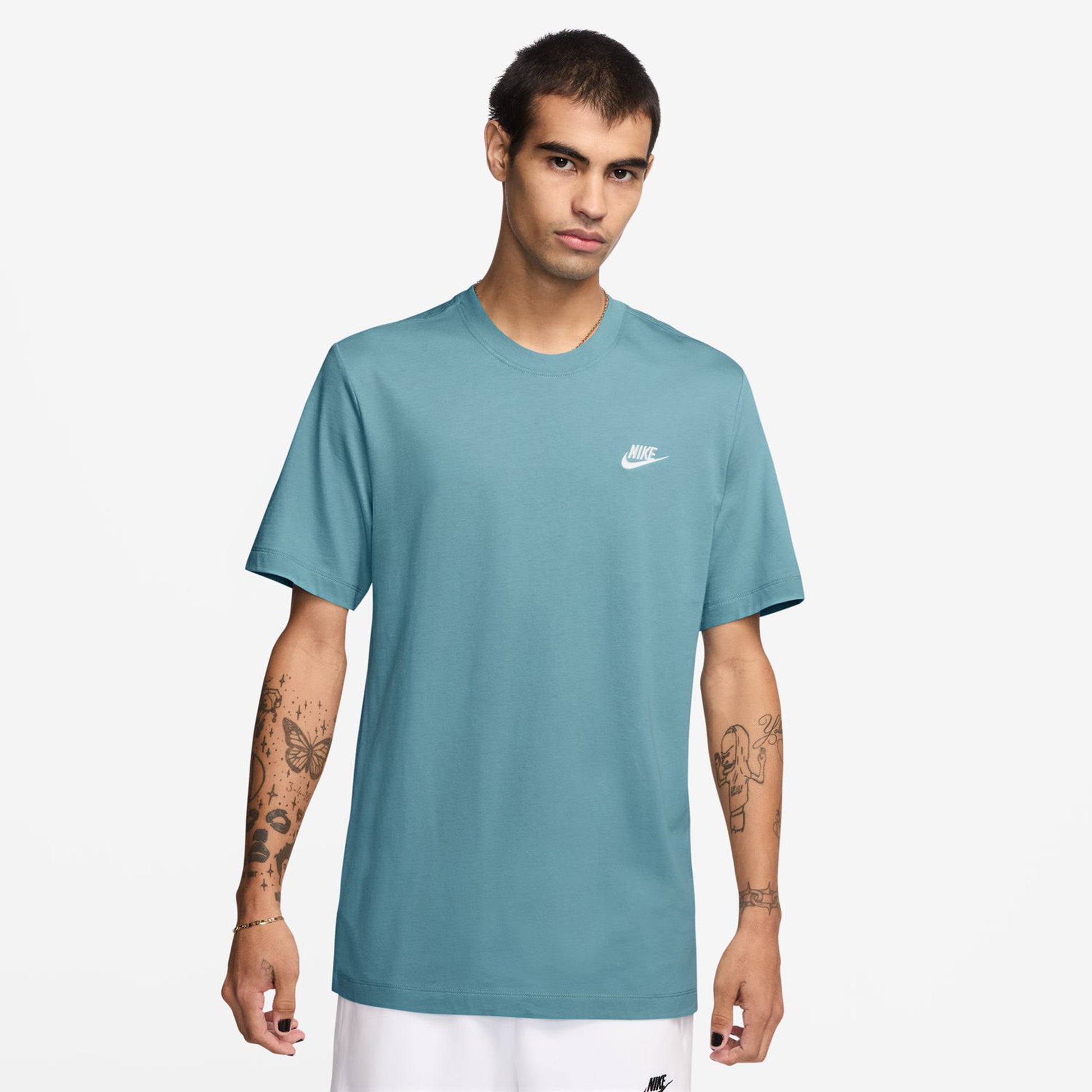 Nike Sportswear Club Maglietta Uomini - grigio-blu,