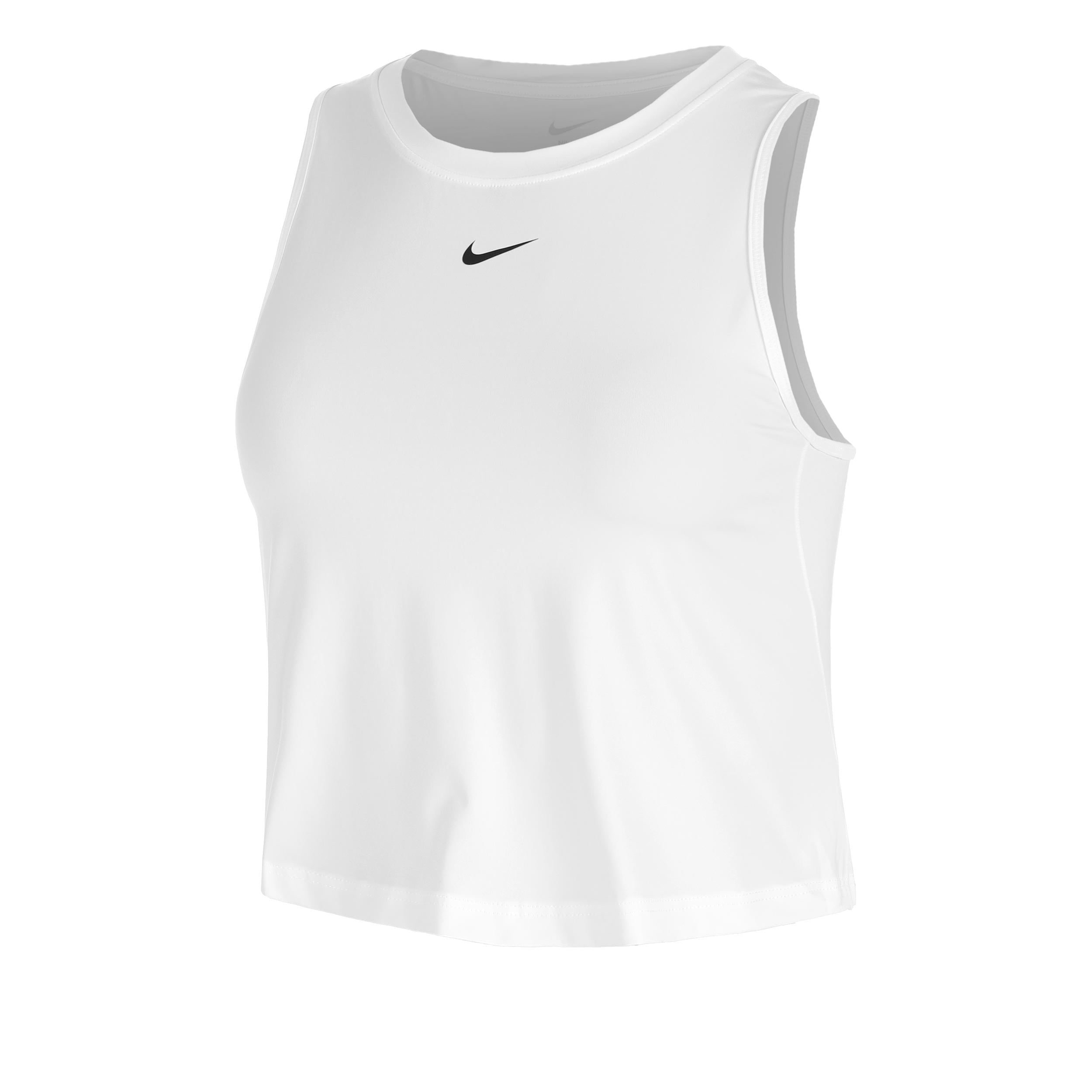 Nike One Classic Dri-FIT Crop Canottiera Donna-Bianco