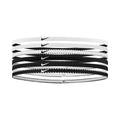 Nike Flex Classic Slim Fascia Per Capelli Confezione Da 6-Bianco,Nero