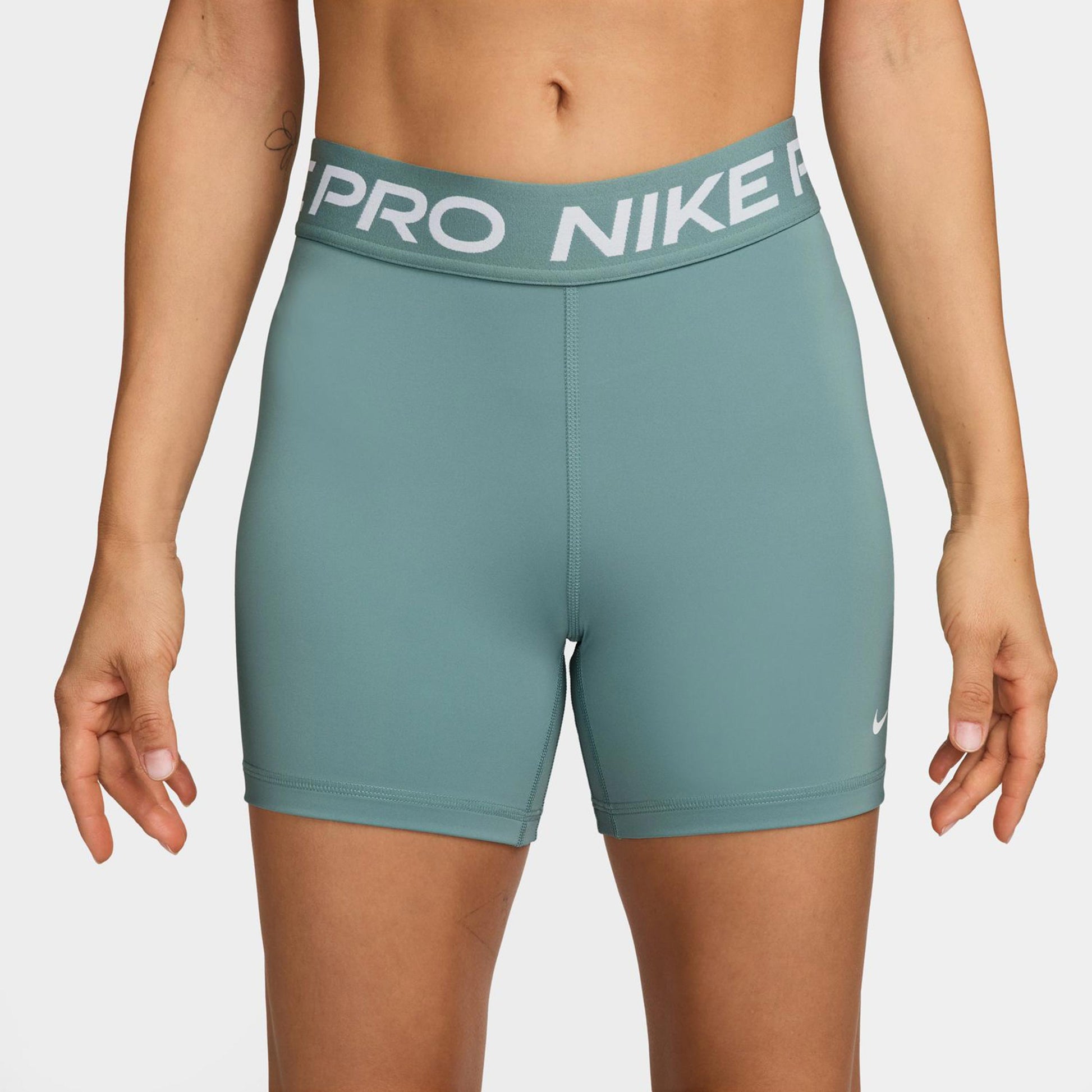Nike Pro 365 5in Pantaloncini Donna-Salvia