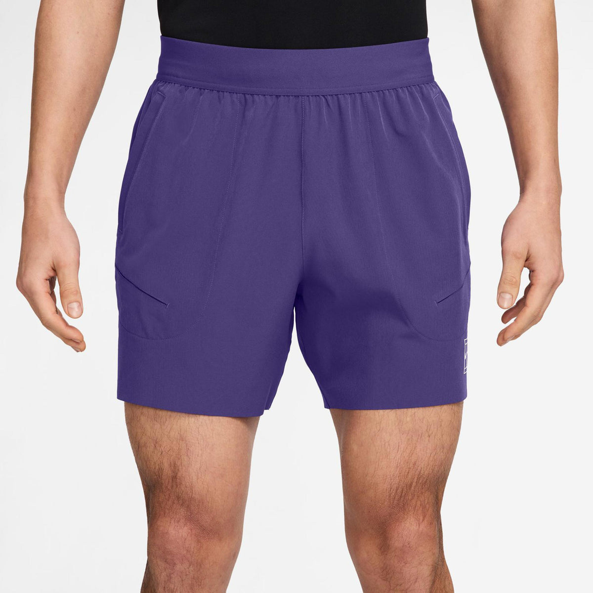 Nike Court Dri-Fit Advantage 6in Pantaloncini Uomini-Viola