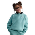Club Fleece Oversized Crew Felpa Ragazze-Salvia