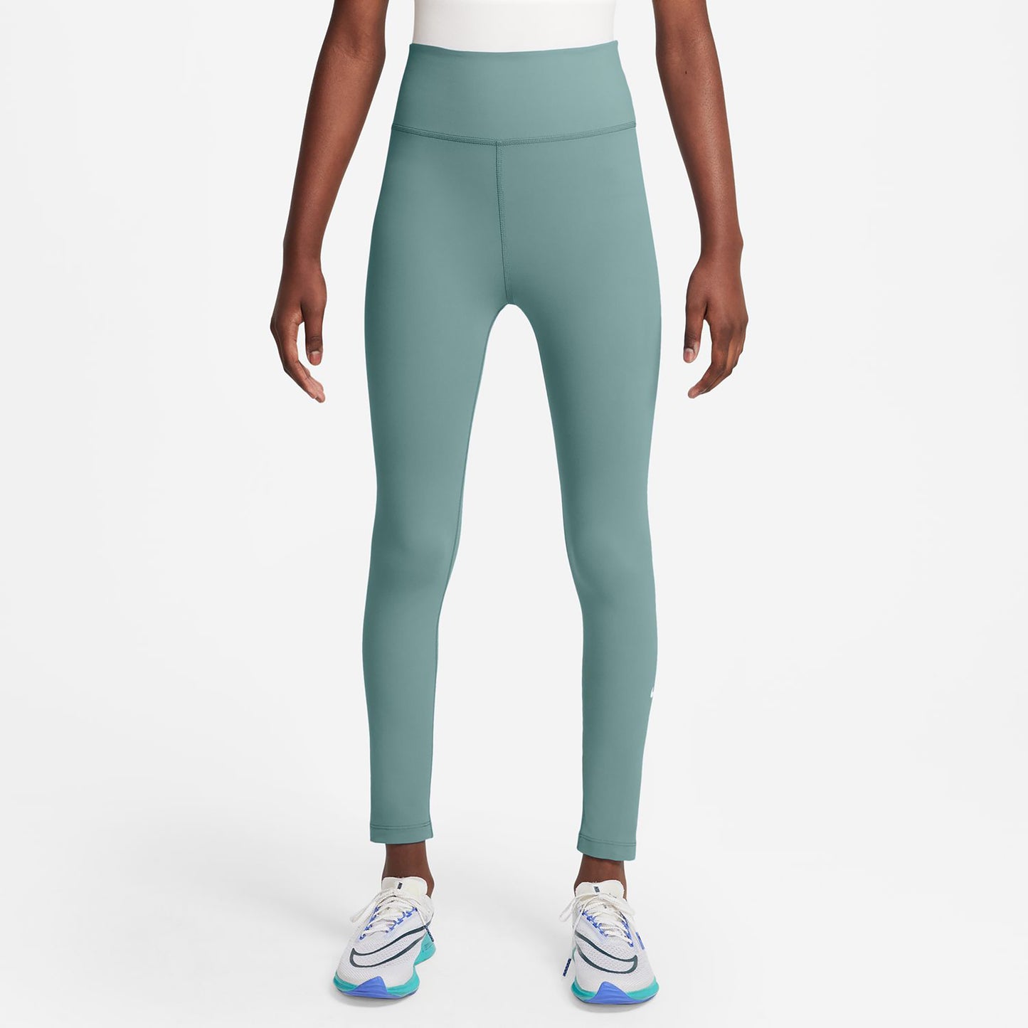 Nike Dri-Fit One Calzamaglia Ragazze-Salvia