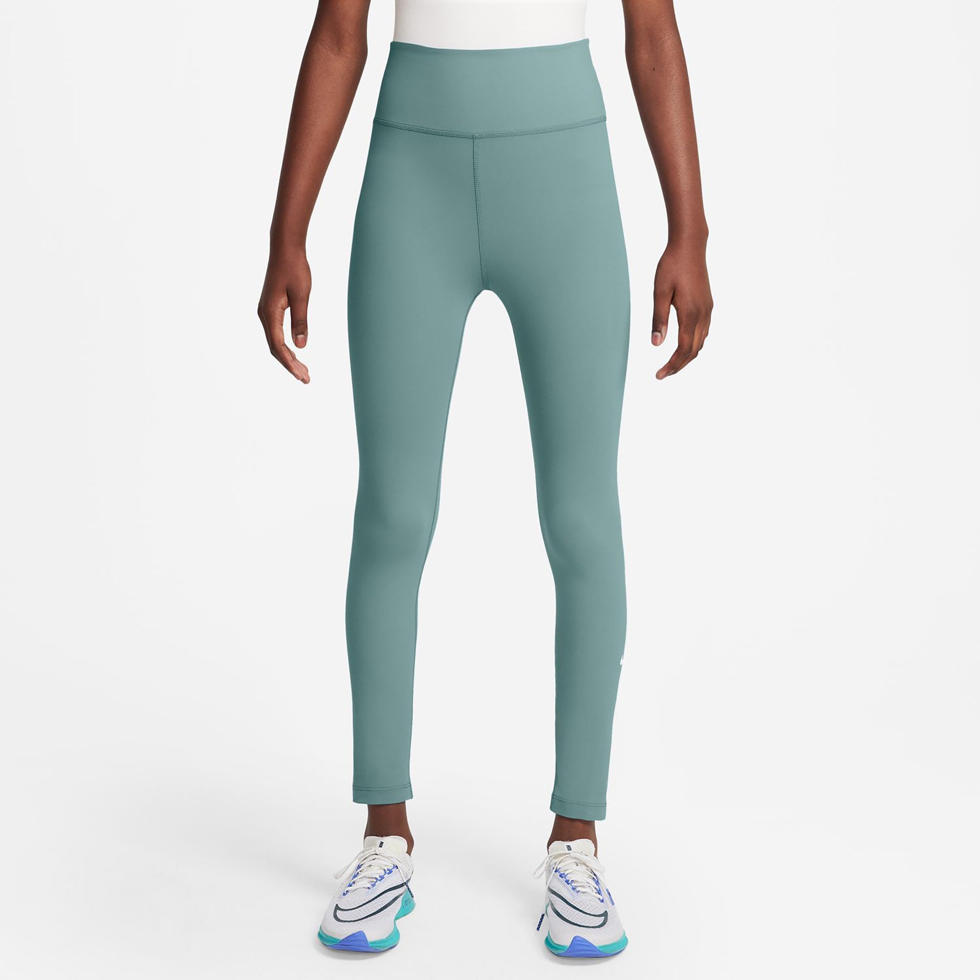 Nike Dri-Fit One Calzamaglia Ragazze-Salvia